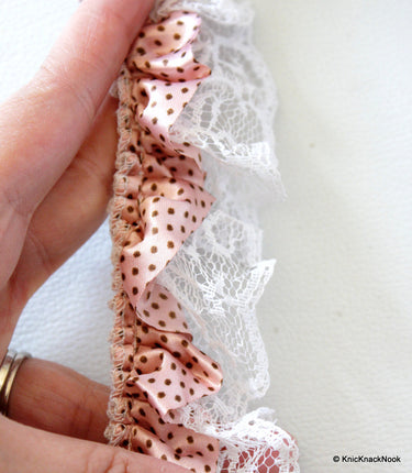 Pink Satin Trim